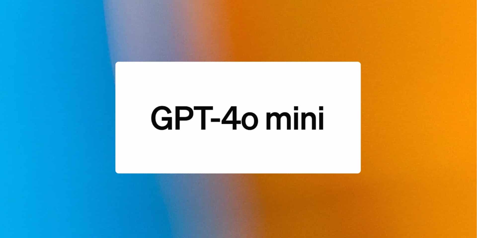 ChatGPT 4o Mini: Compact Artificial Intelligence